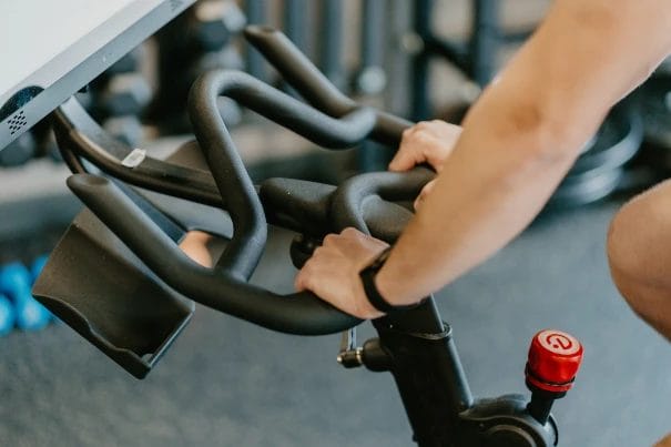 Bicycle training in Free 2 Be Fitness